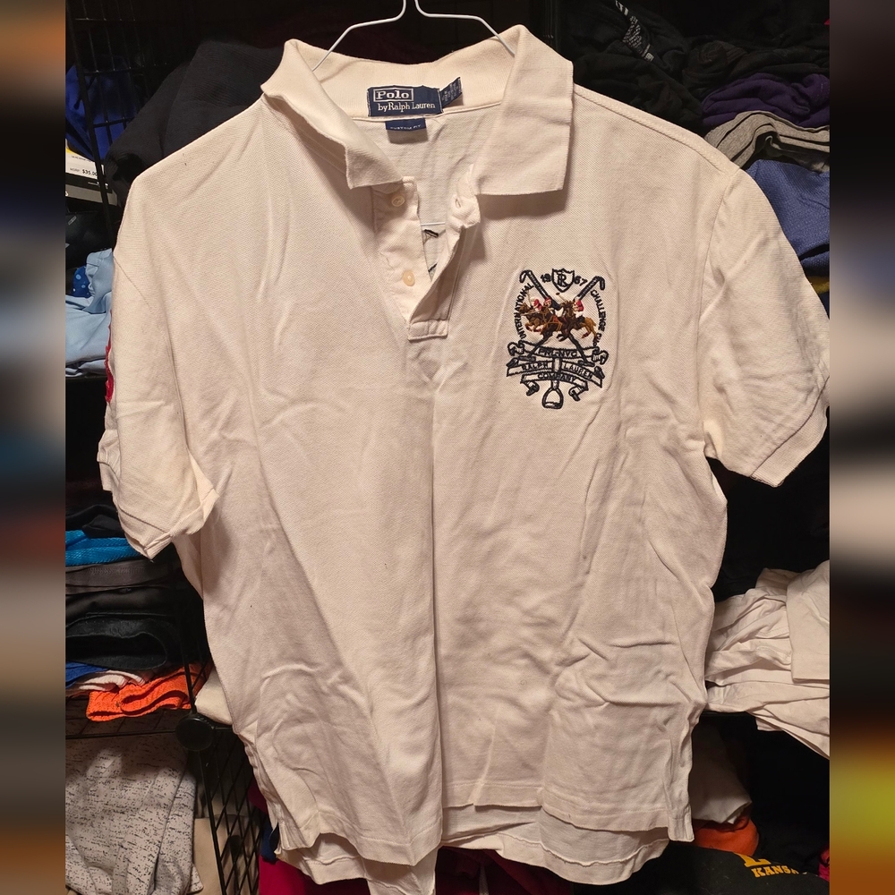 Polo by Ralph Lauren White Men's Shirt